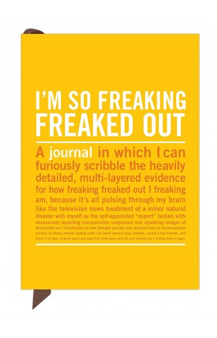 Knock Knock I'm So Freaking Freaked Out Inner-Truth Journal  - Paperback 